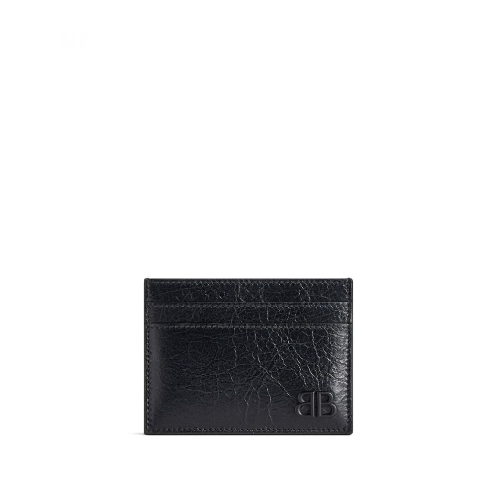 Balenciaga - Monaco leather cardholder