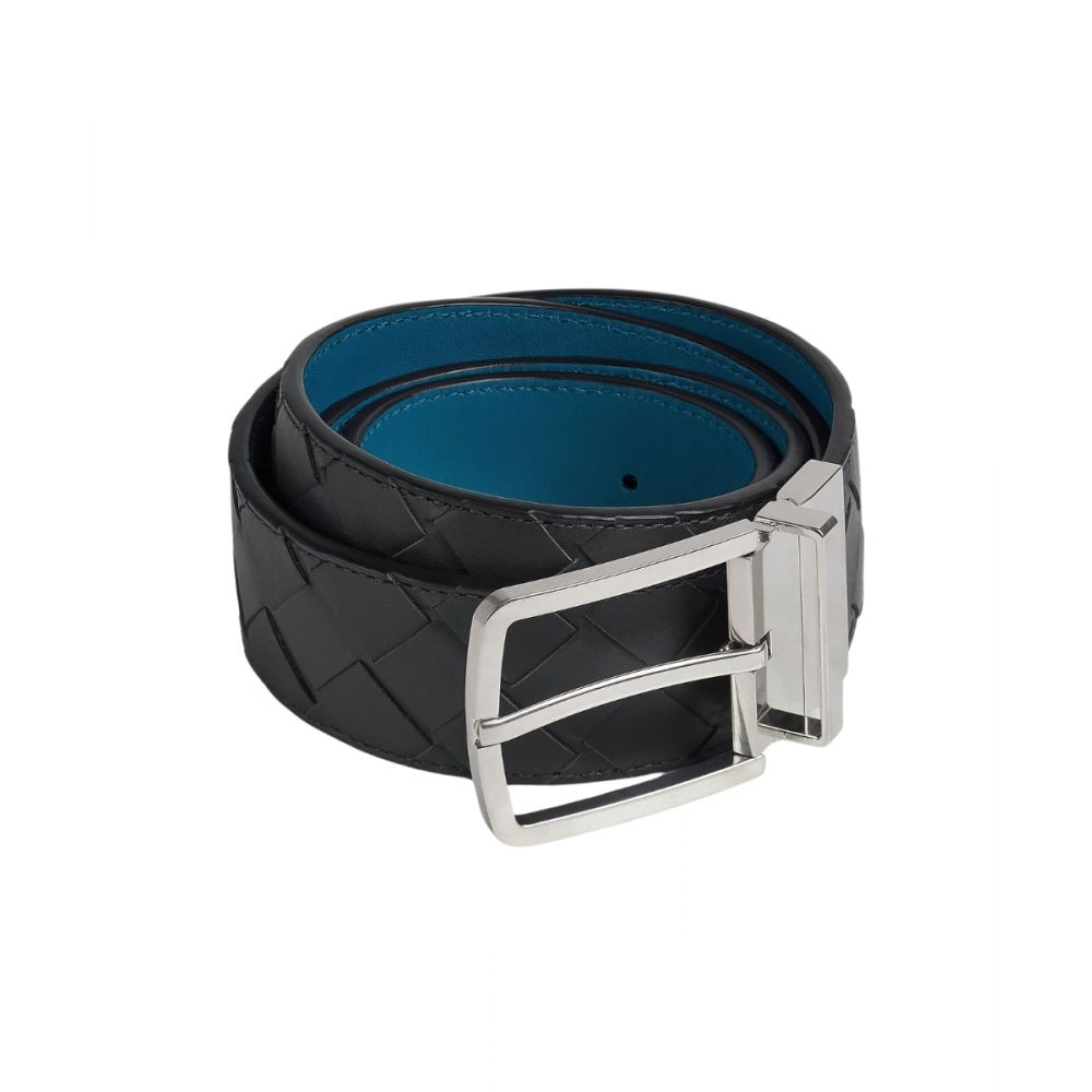 Bottega Veneta - Reversible Intrecciato calfskin leather belt