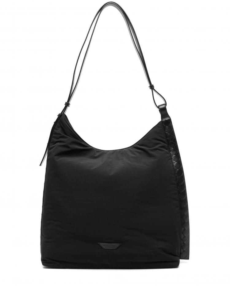 Bottega Veneta - Intrecciato-trim padded shoulder bag