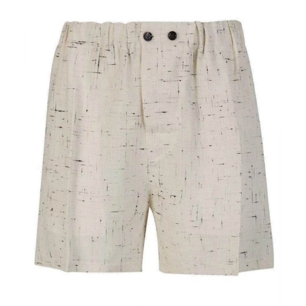 Bottega Veneta - Textured Criss-Cross Viscose Silk Shorts