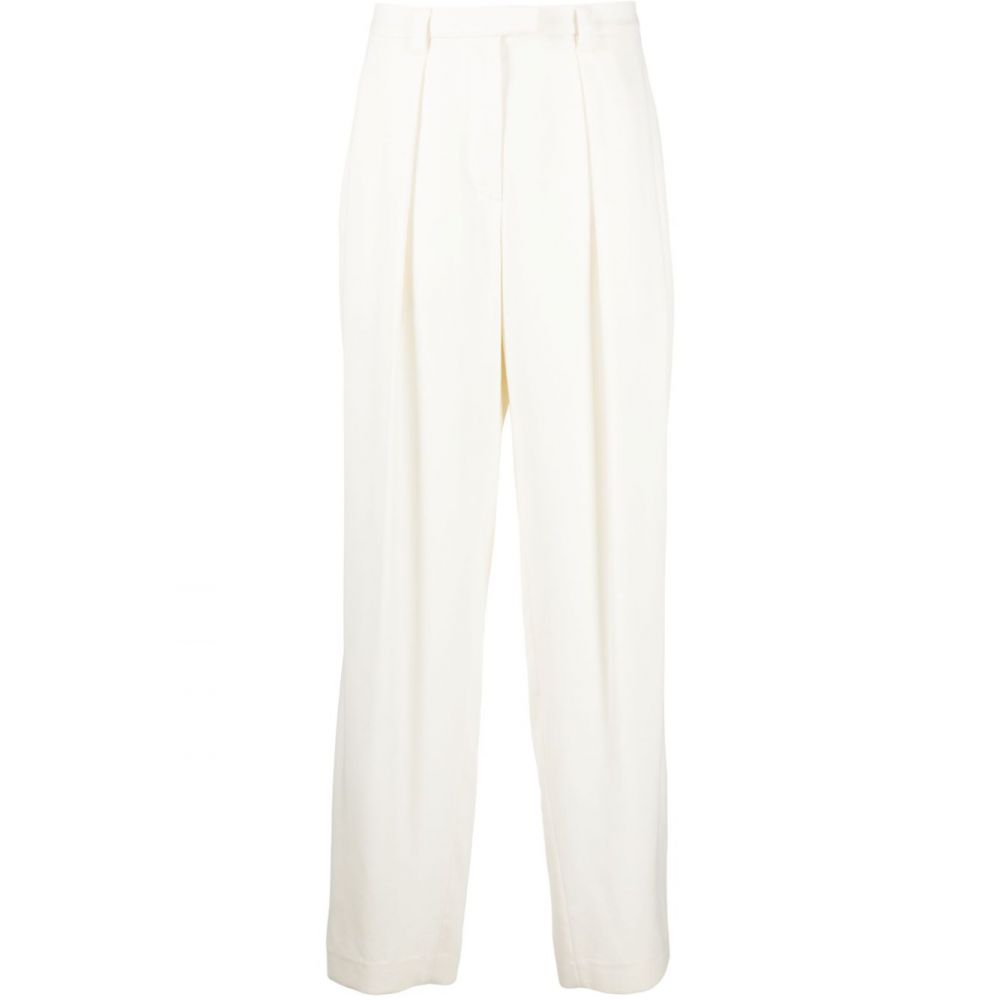 Brunello Cucinelli - Viscose and virgin wool gabardine relaxed slouchy trousers with monili