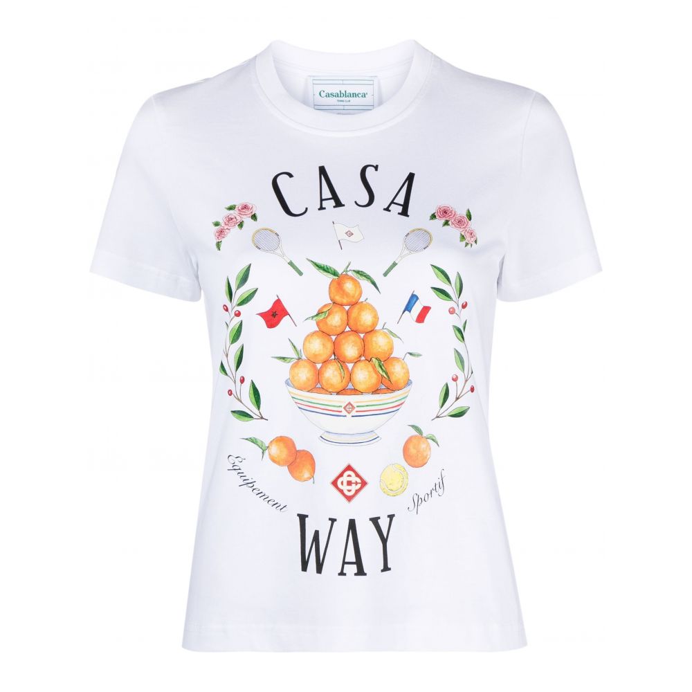 Casablanca - Casa Way organic cotton T-shirt