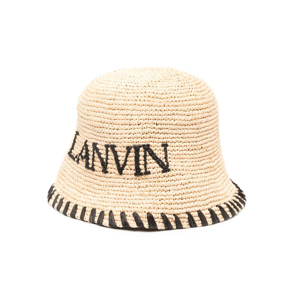 Lanvin - Lanvin raffia bucket hat