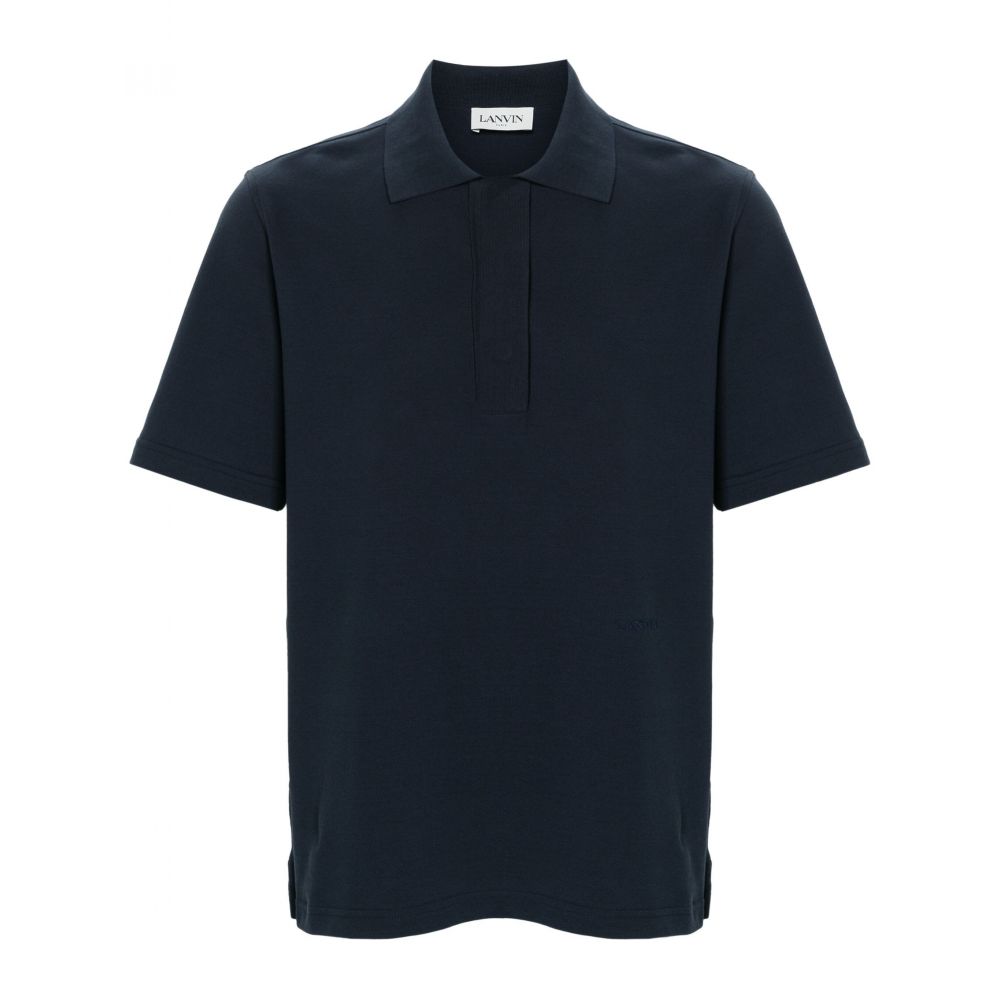 Lanvin - short-sleeve cotton polo shirt