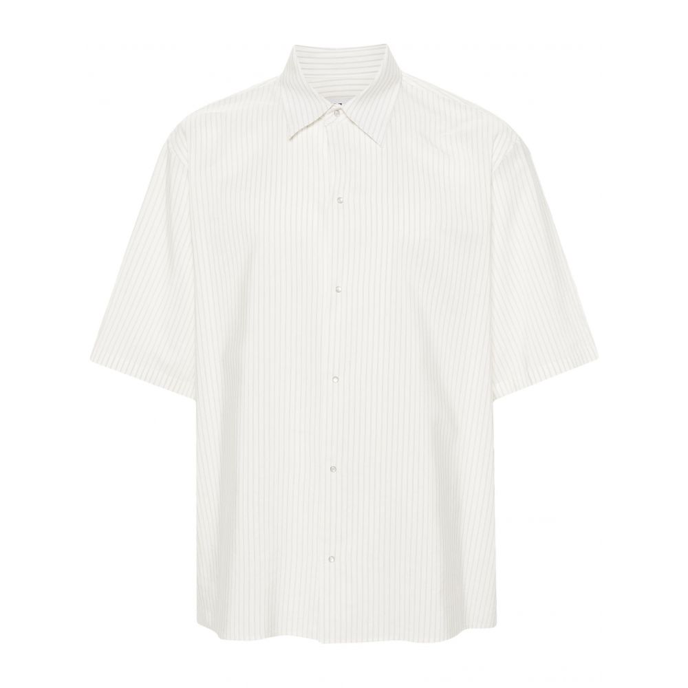 Lanvin - pinstriped silk-blend shirt