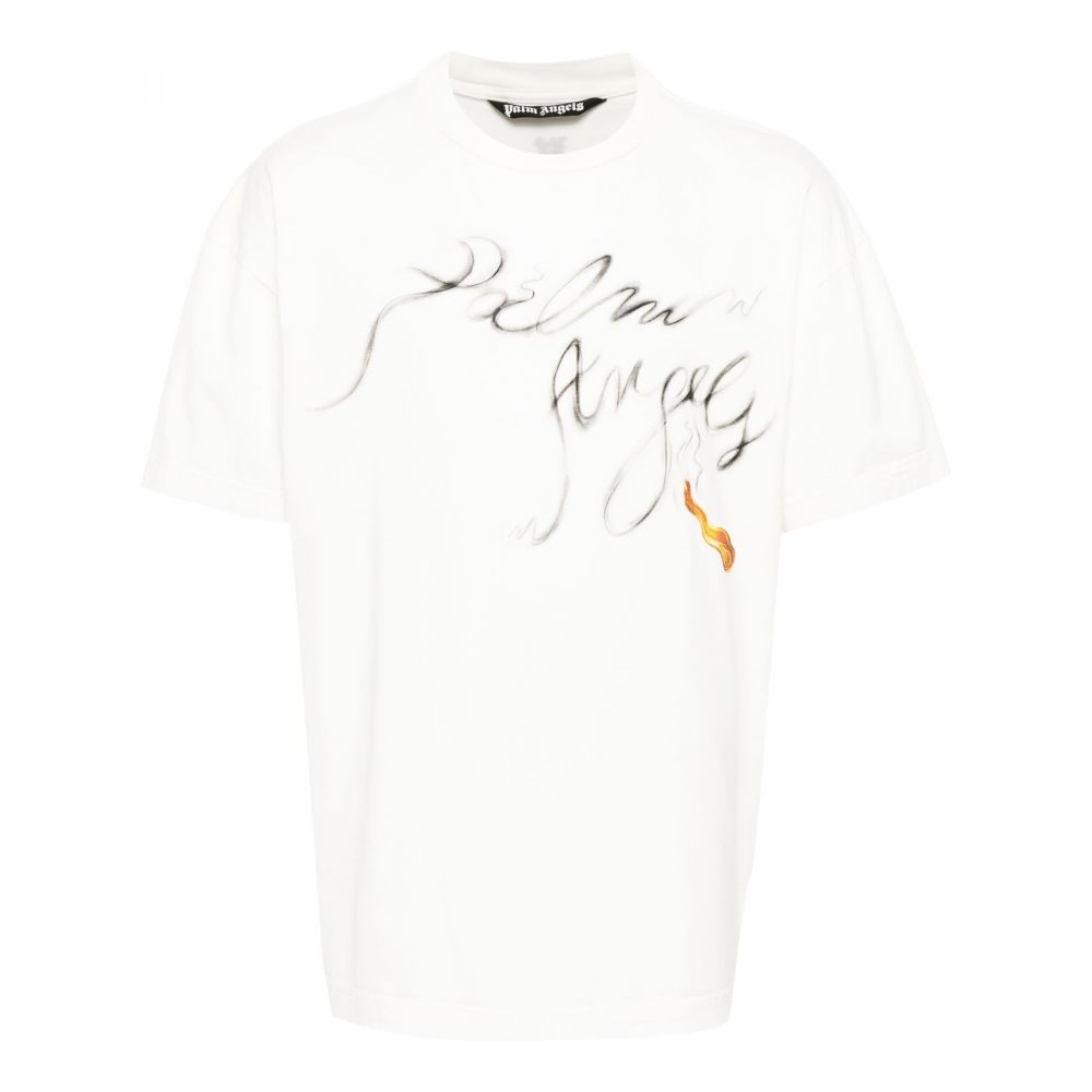 Palm Angels - Foggy logo-print T-shirt