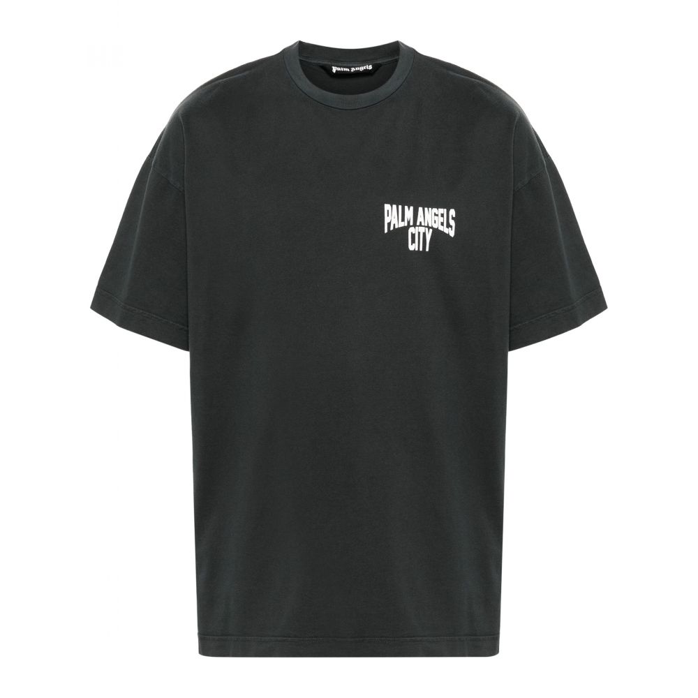 Palm Angels - City washed-effect T-shirt