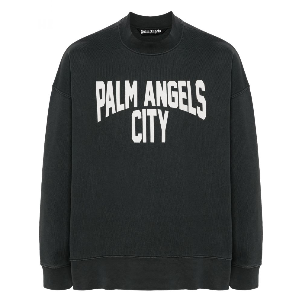 Palm Angels - City washed-effect sweatshirt