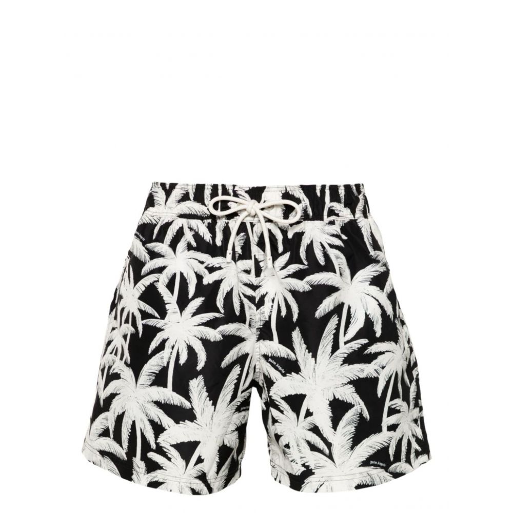 Palm Angels - palm tree-print swim shorts