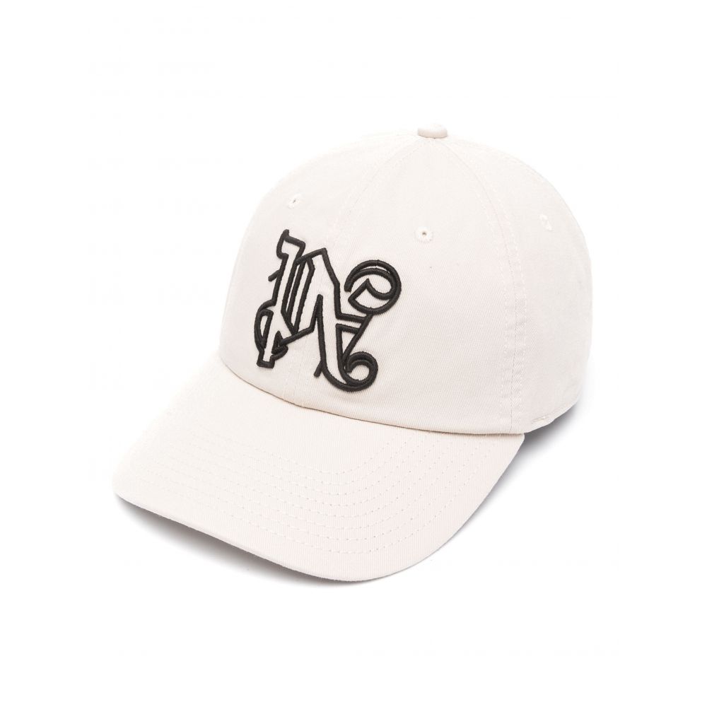 Palm Angels - monogram-embroidered cotton cap