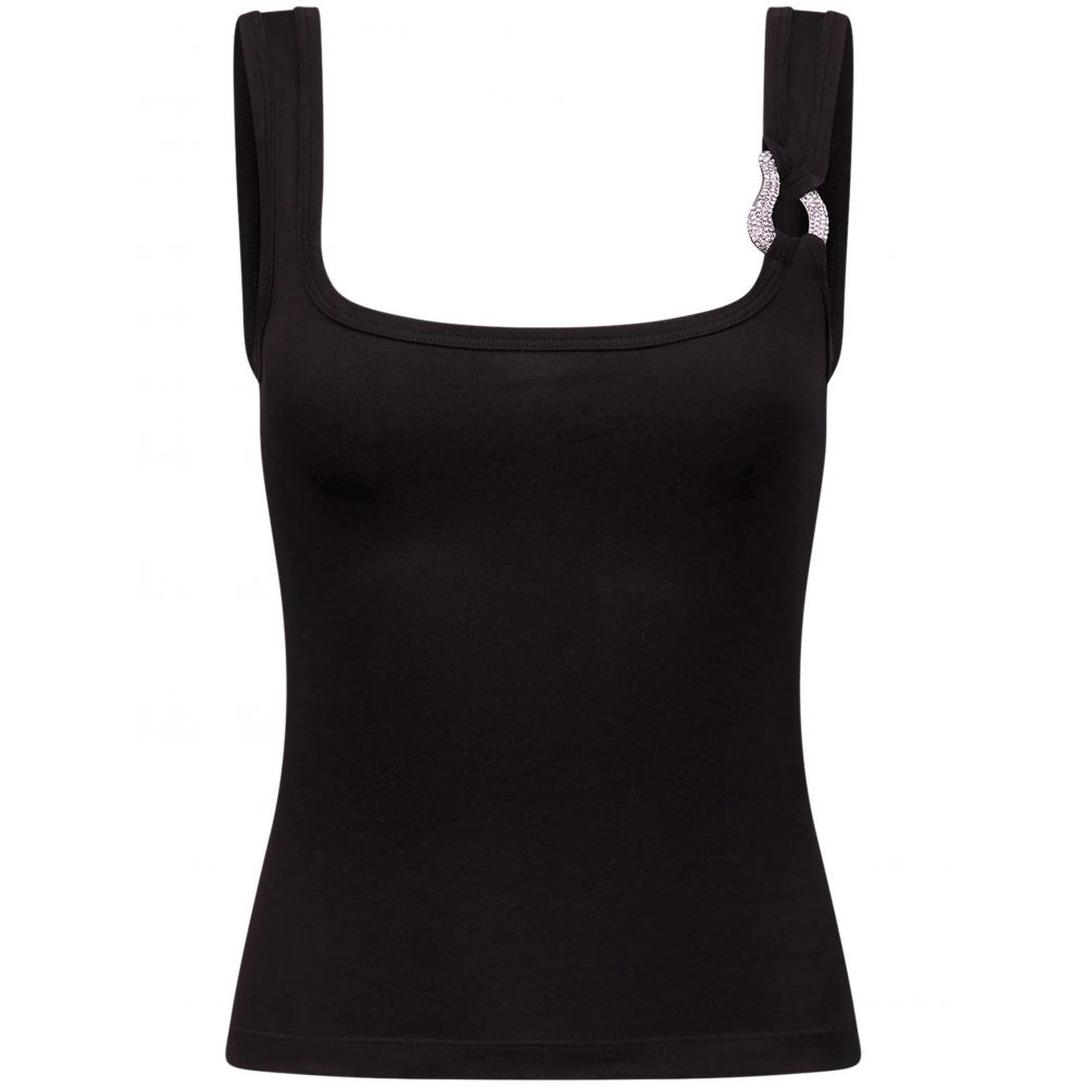 Area - crystal-embellished top