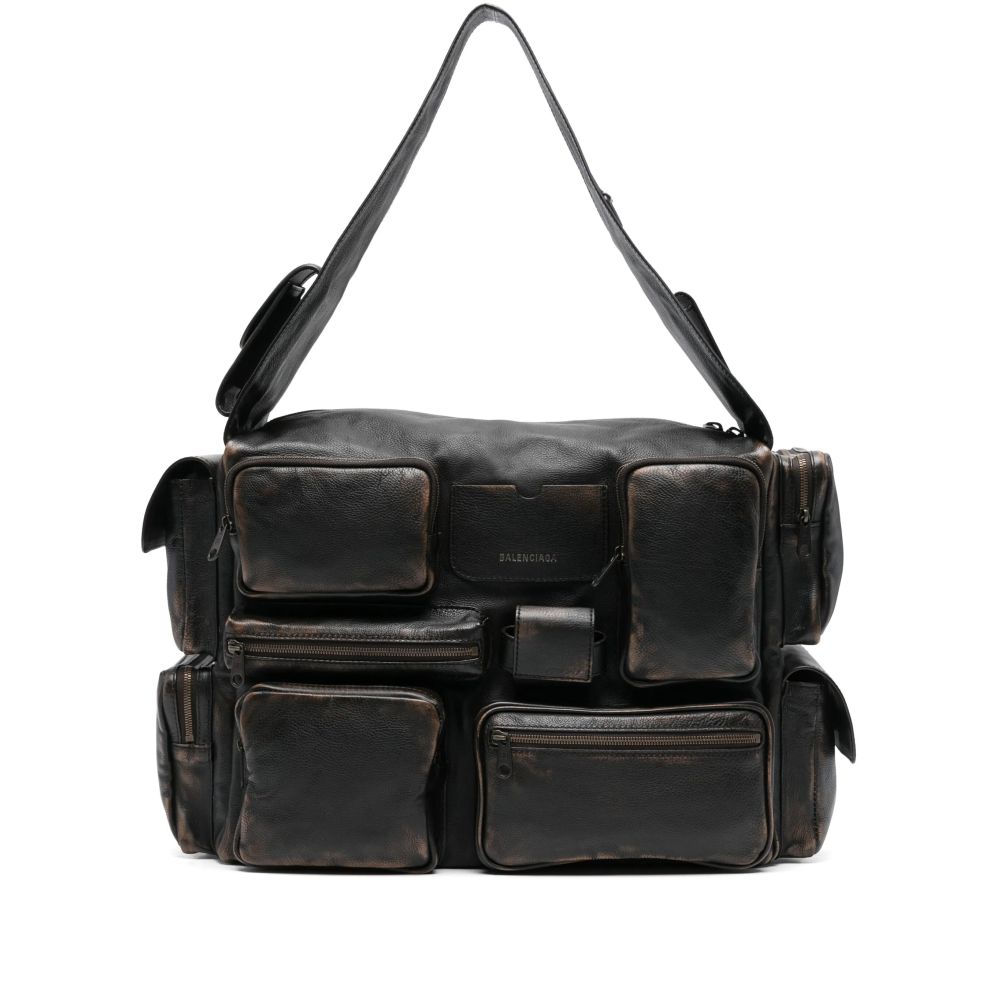 Balenciaga - leather shoulder bag