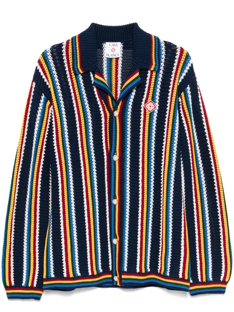 Casablanca - crochet-knit cardigan