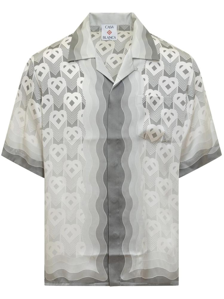 Casablanca - monogram-print shirt