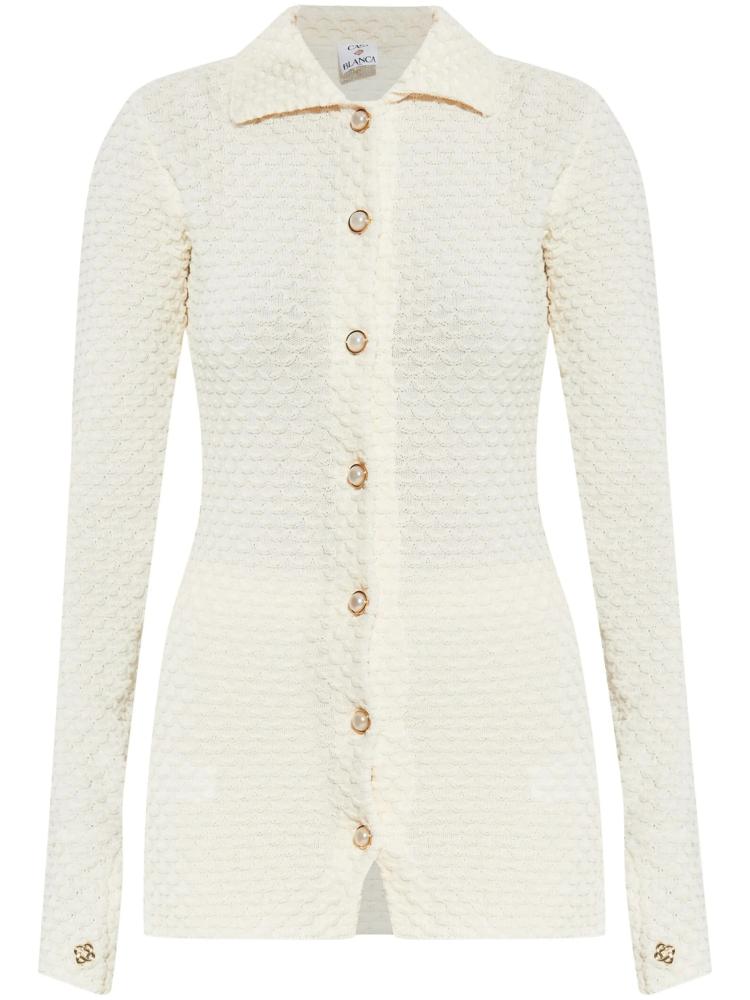 Casablanca - textured shirt