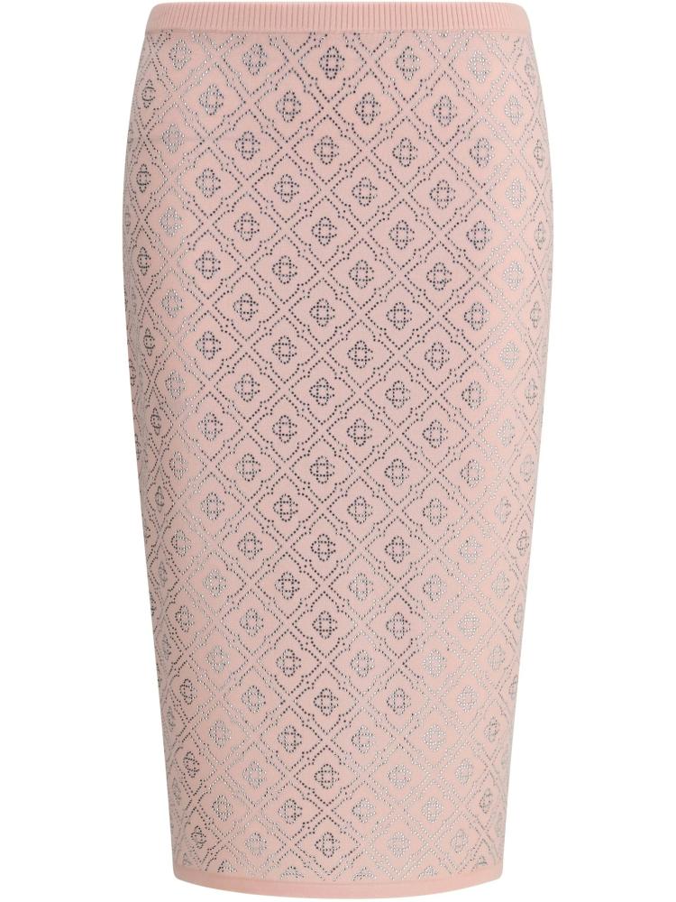 Casablanca - logo-print midi skirt