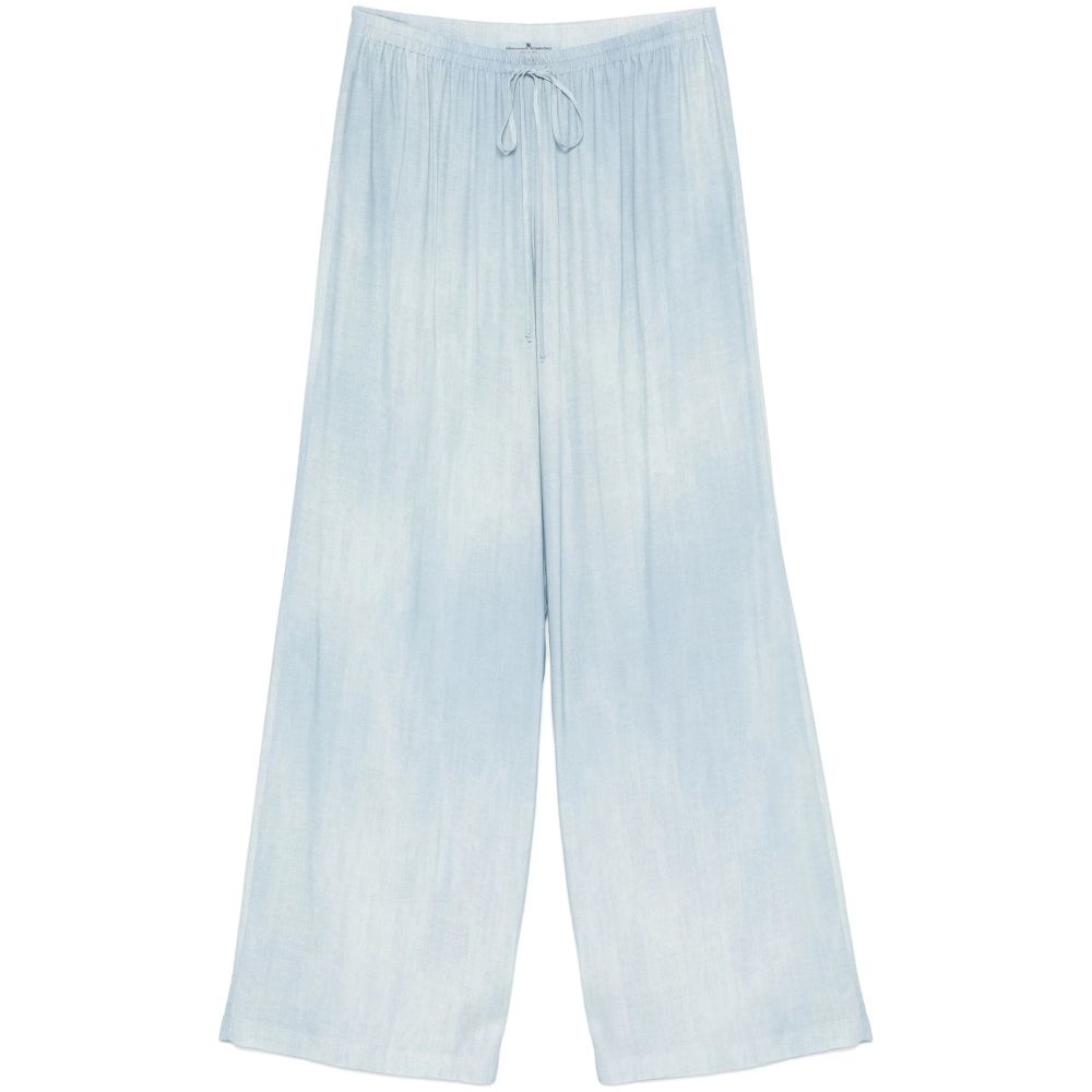Ermanno Scervino - denim-print trousers