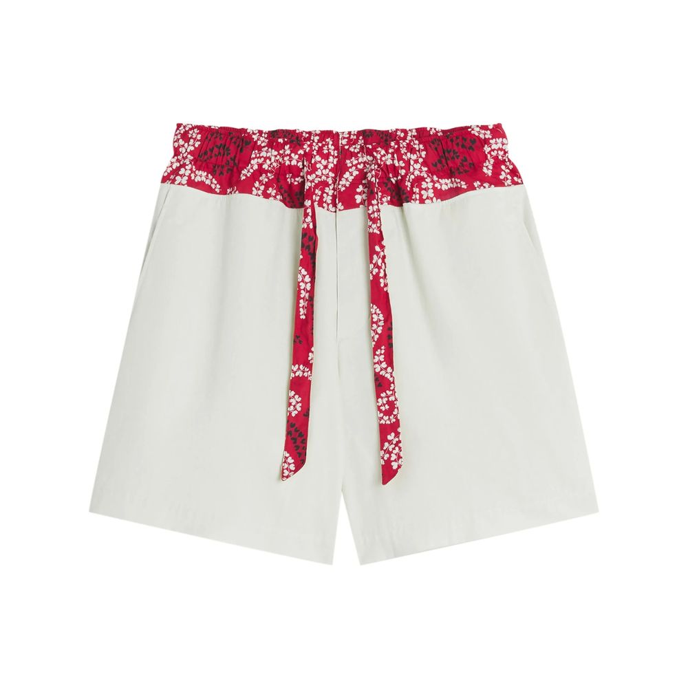 Lanvin - floral-print shorts