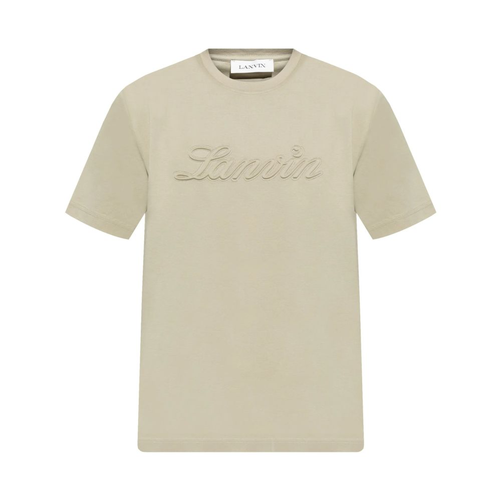 Lanvin - logo-embossed T-shirt