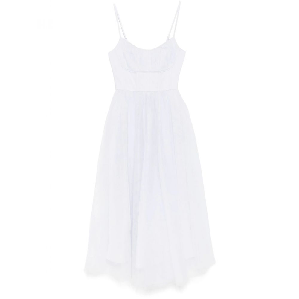 Zimmermann - tulle corset midi dress