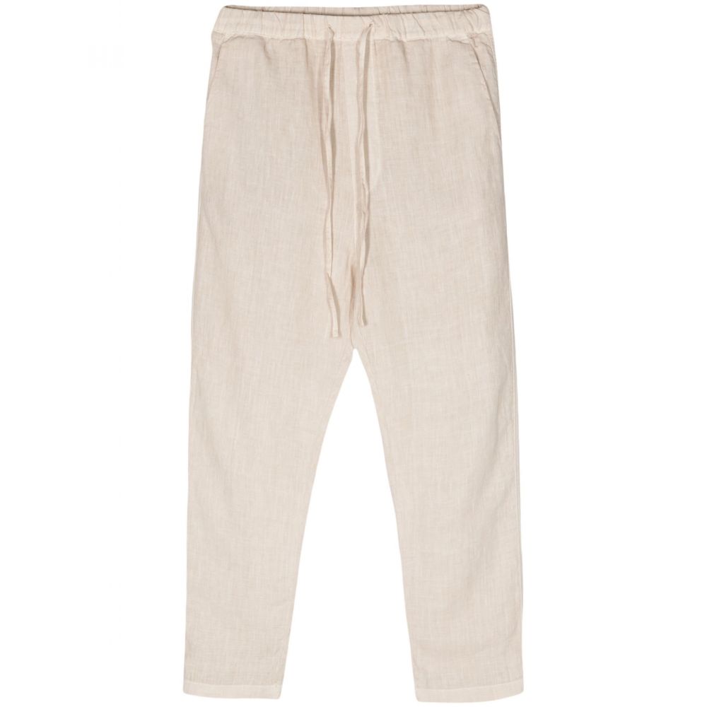 120% Lino - linen tapered trousers