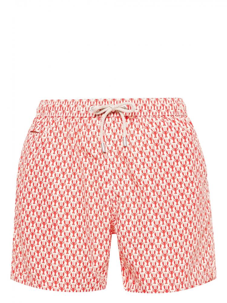 Mc2 Saint Barth - lobster-print swim shorts