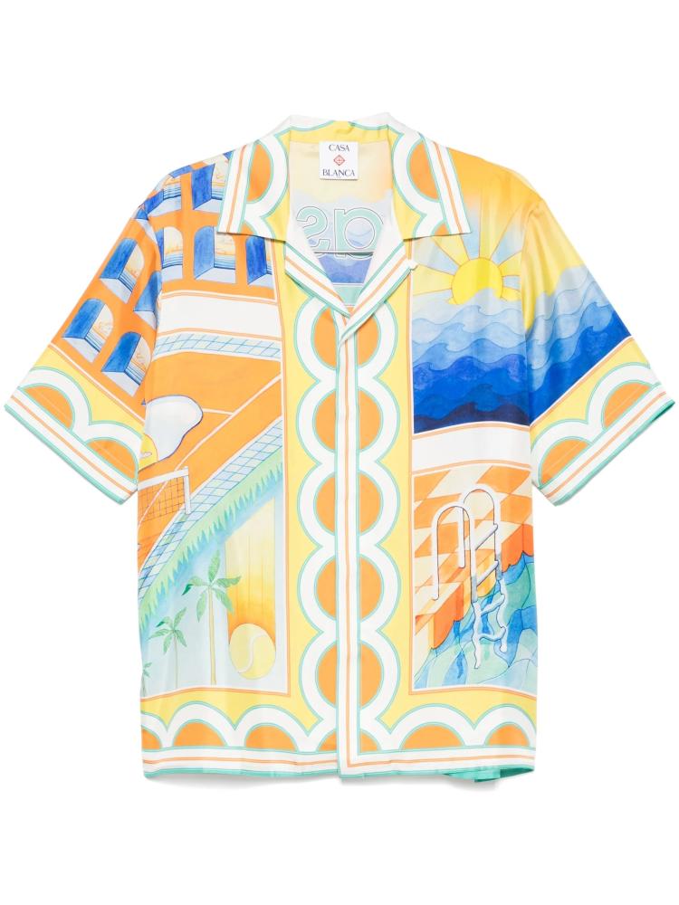 Casablanca - Surreal Pool shirt