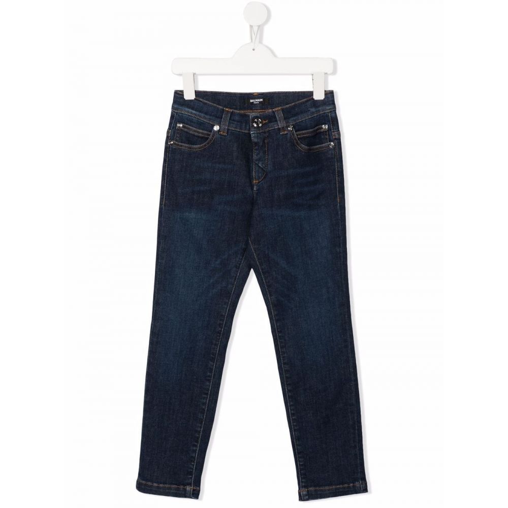 Balmain Kids - slim-cut denim jeans