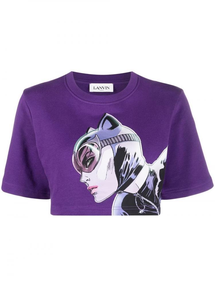 Lanvin - catwoman cropped top