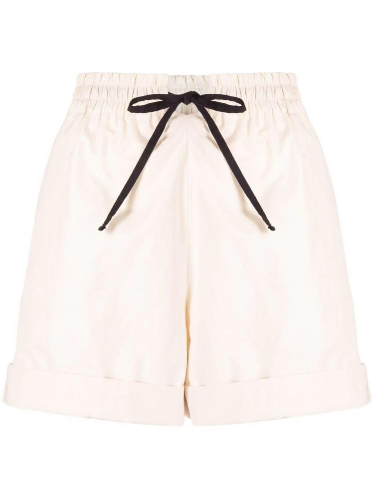 Nanushka - drawstring-waist cotton shorts
