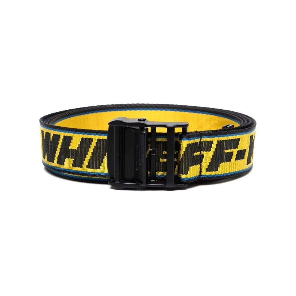 Off-White - tape industrial belt yellow black