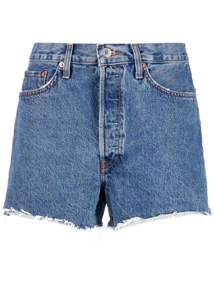 RE/DONE - 90s high-waist denim shorts