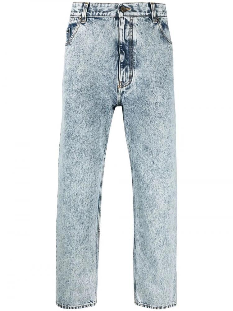 Saint Laurent - acid-wash jeans