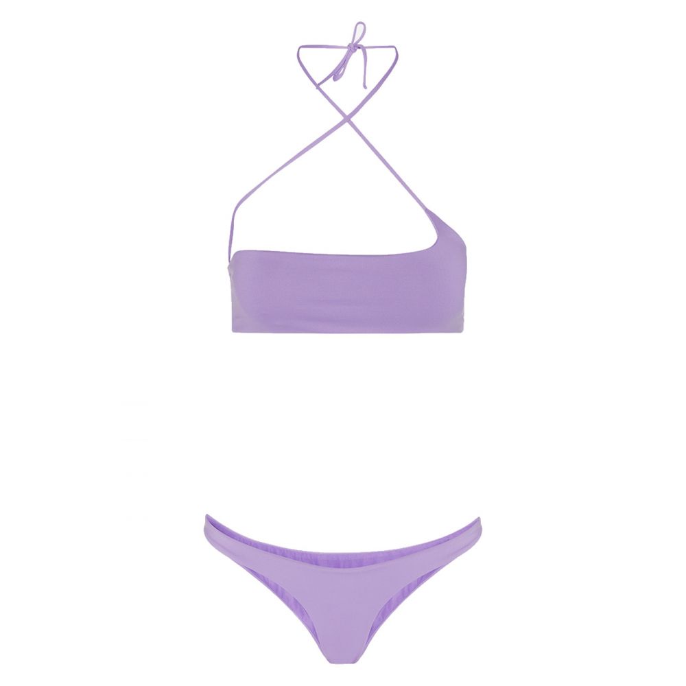 The Attico Beachwear - lavender bikini