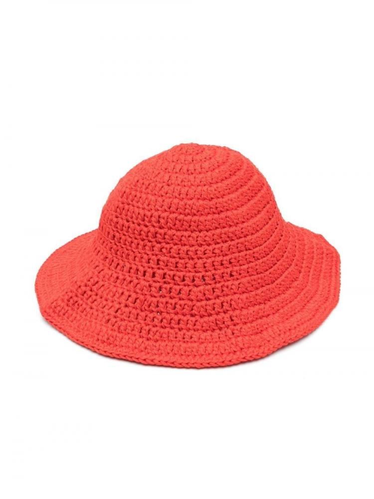 Alanui Kids - crochet-knit organic cotton hat