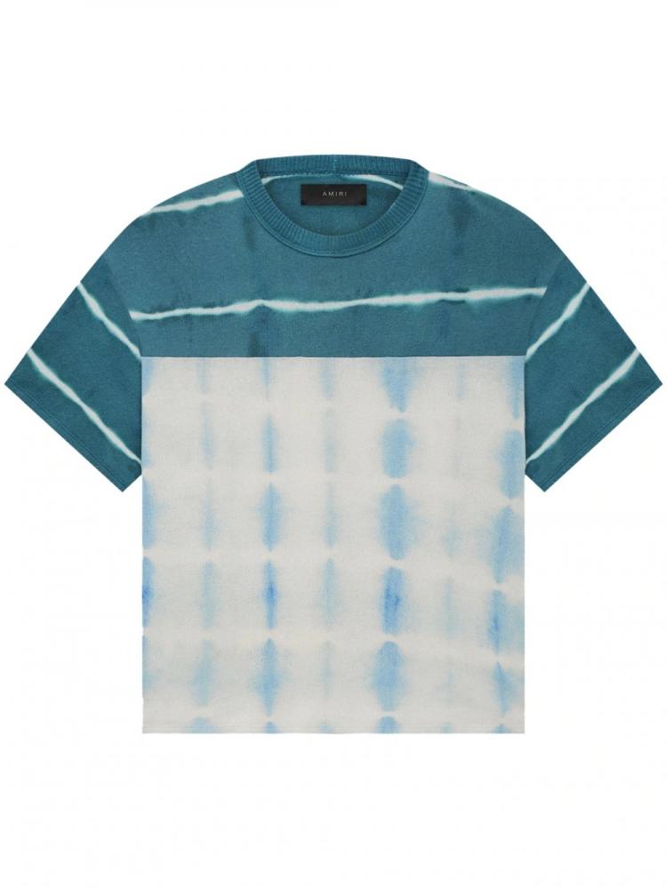 Amiri - logo-print tie-dye sweatshirt