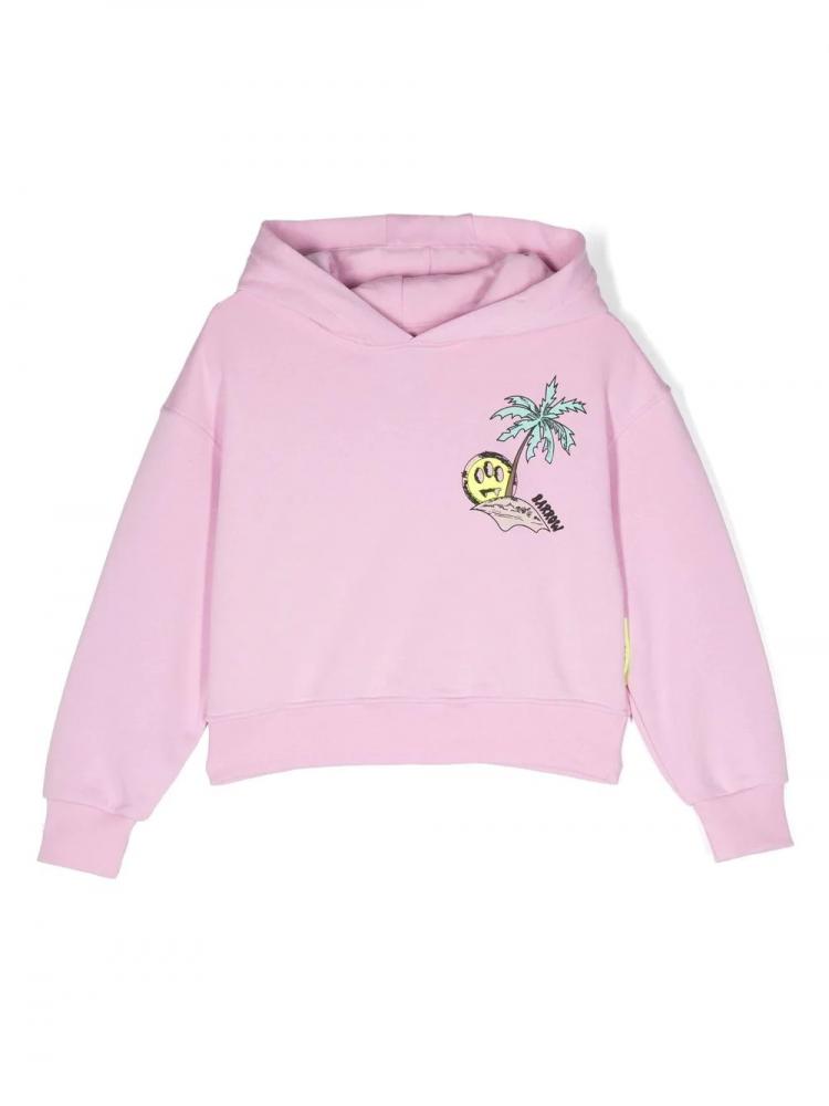 Barrow Kids - graphic-print pullover hoodie