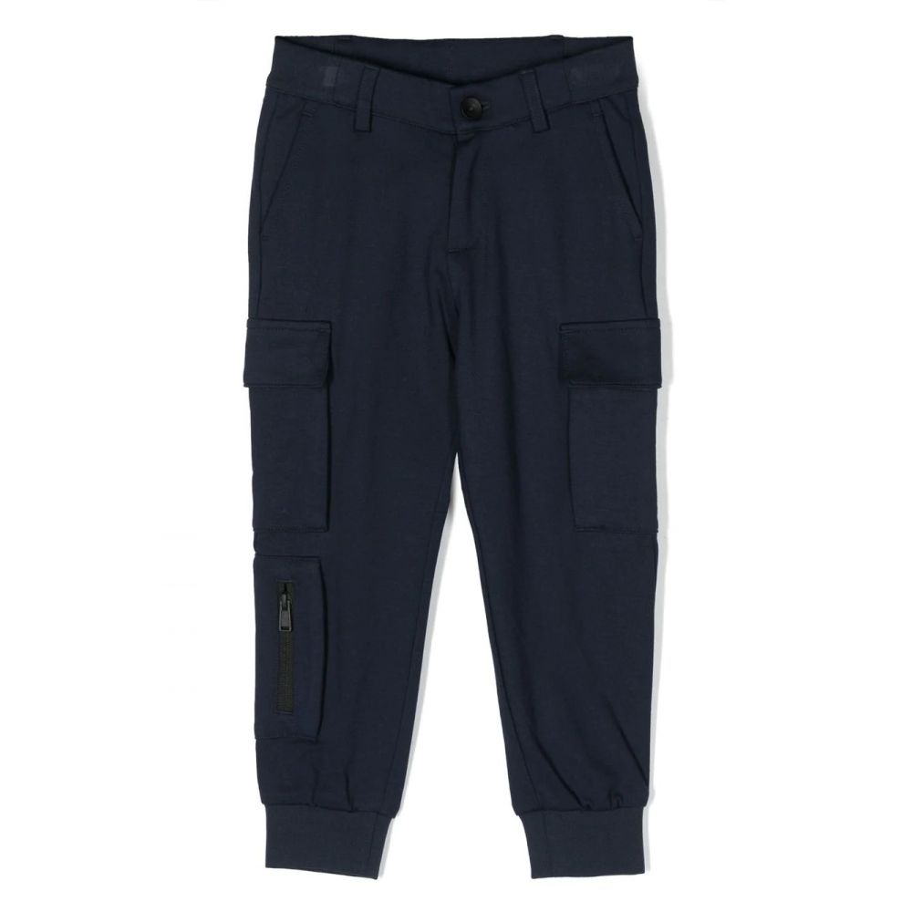 Boss Kids - side cargo-pocket detail trousers