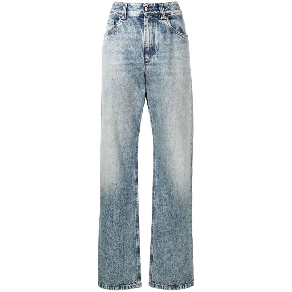 Brunello Cucinelli - mid-rise straight-leg jeans