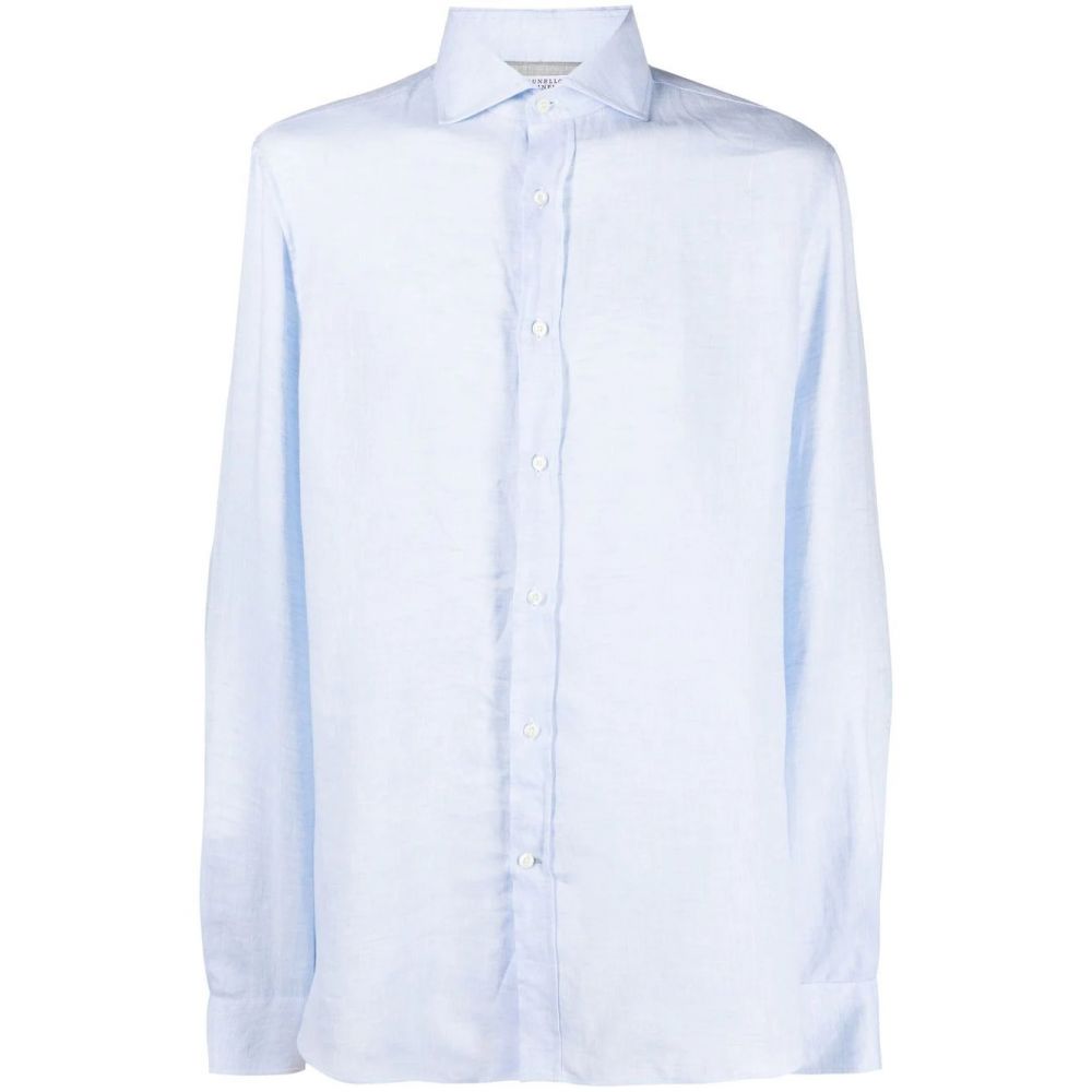 Brunello Cucinelli - button-up long-sleeve shirt