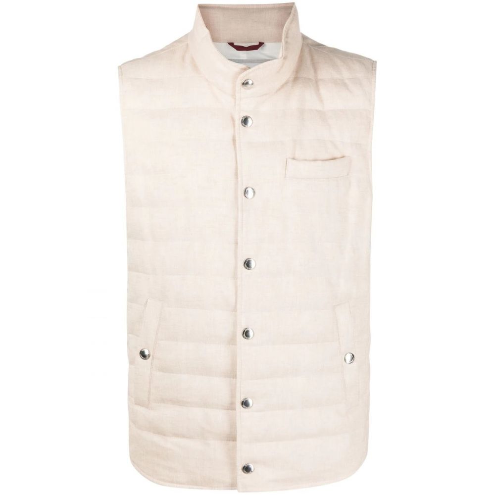 Brunello Cucinelli - feather-down padded gilet