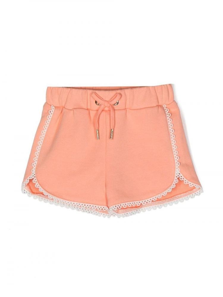 Chloe Kids - drawstring cotton shorts