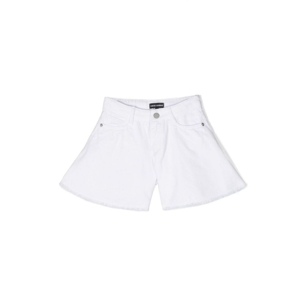 Emporio Armani Kids - above-knee cotton shorts