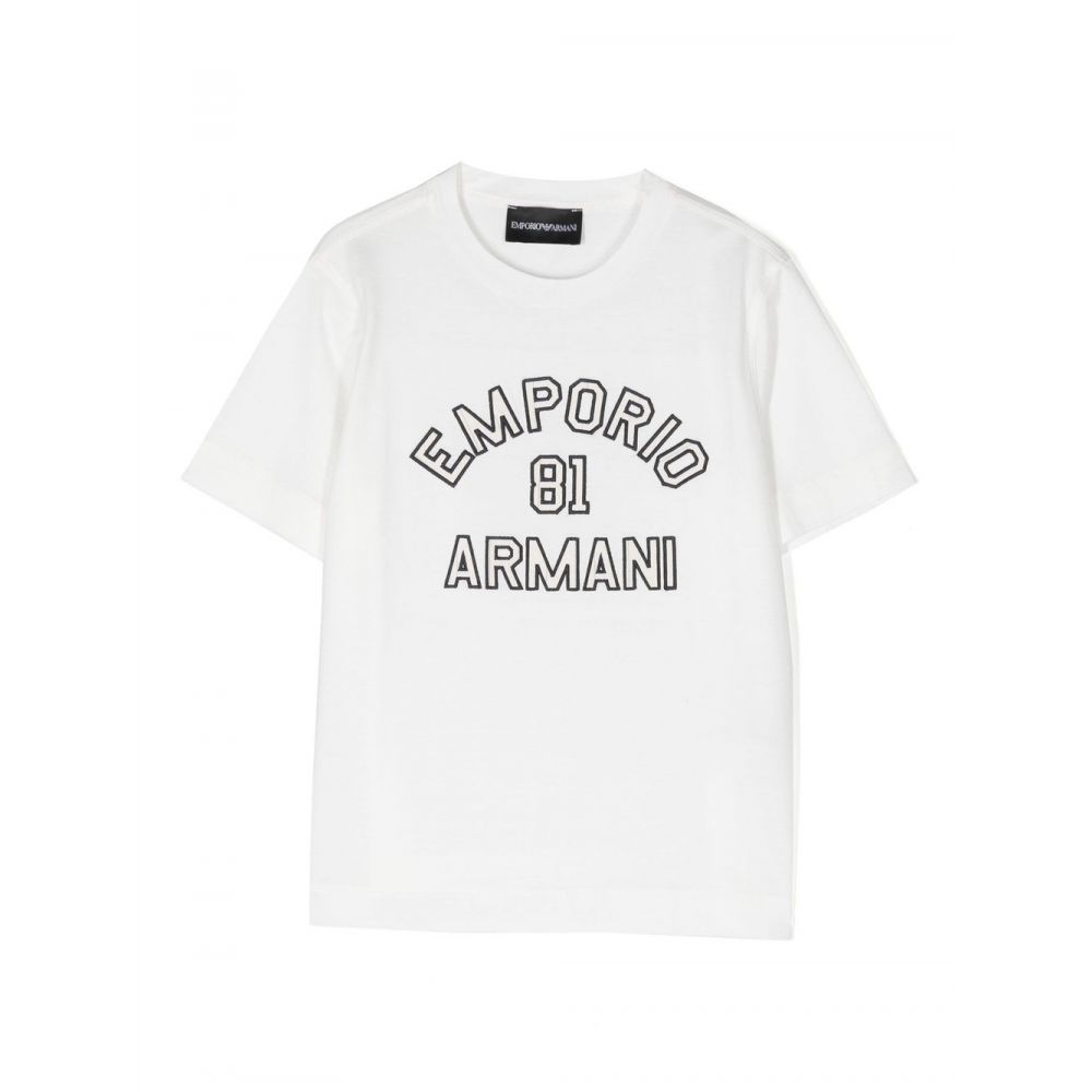 Emporio Armani Kids - logo-print short sleeves T-shirt