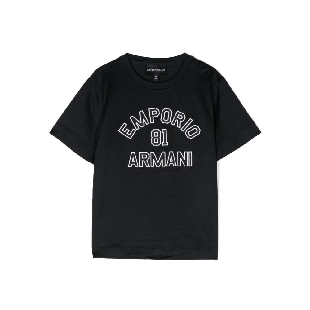 Emporio Armani Kids - logo-print short sleeves T-shirt