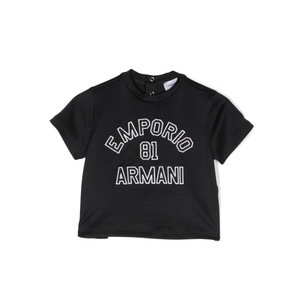 Emporio Armani Kids - logo-print short-sleeved T-shirt