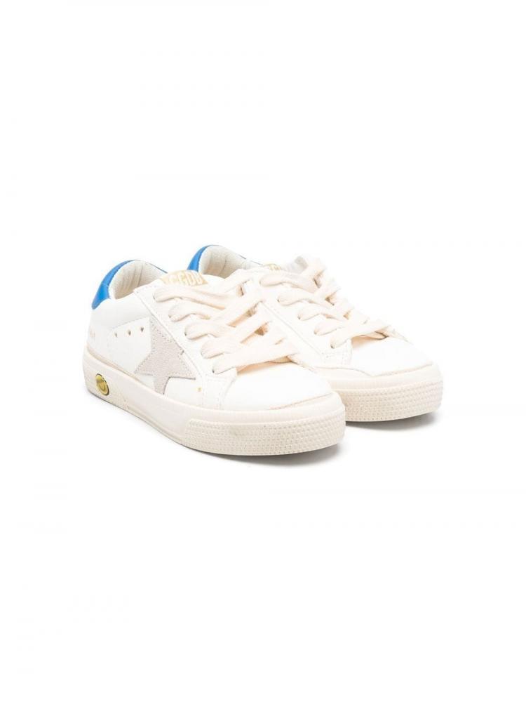 Golden Goose Kids - One Star-logo lace-up sneakers