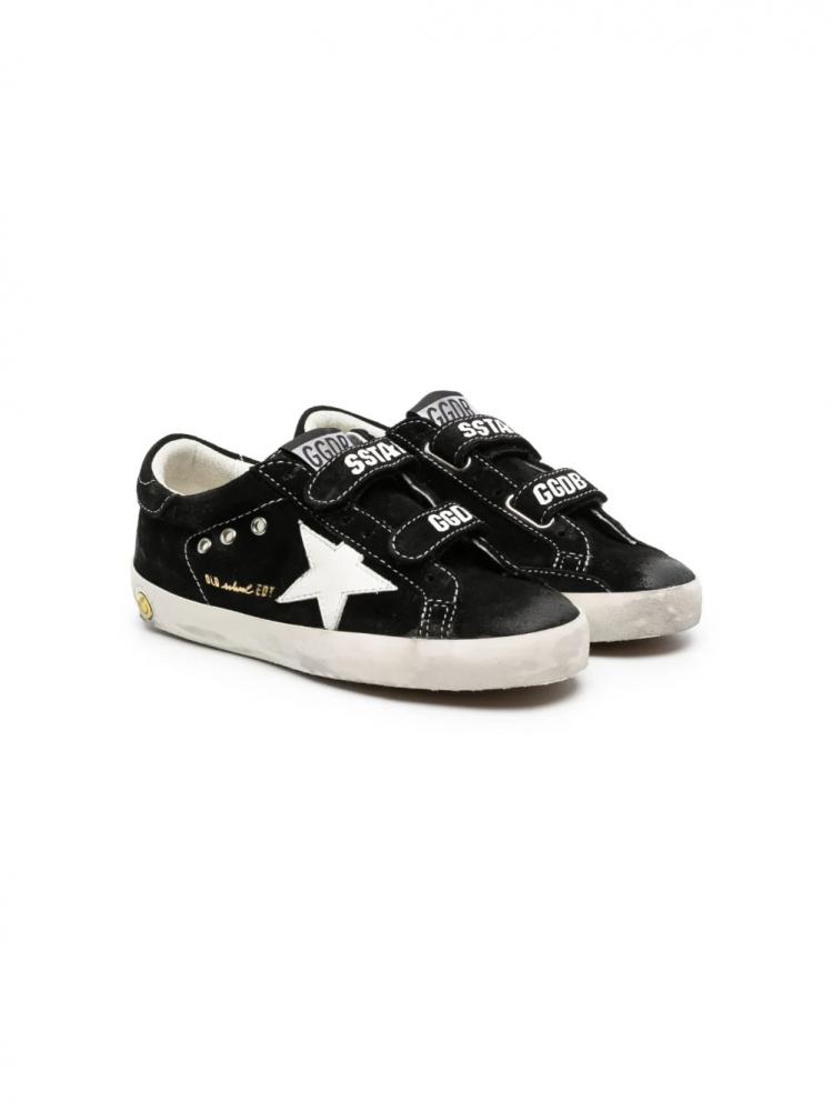 Golden Goose Kids - Old Skool touch-strap sneakers