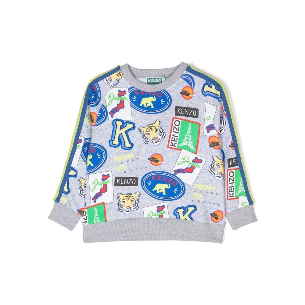 Kenzo Kids - graphic-print sweatshirt