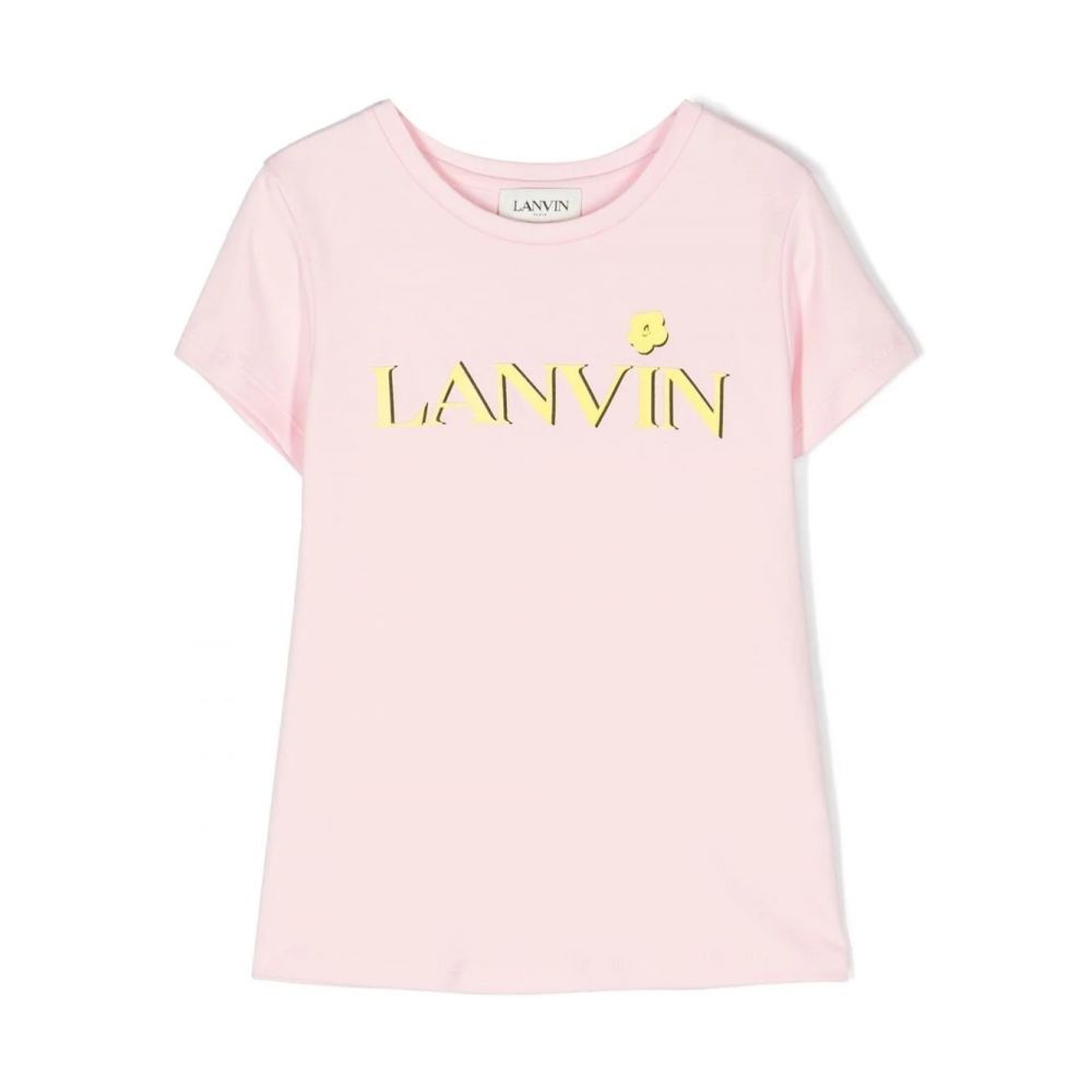 Lanvin Kids - logo print T-shirt